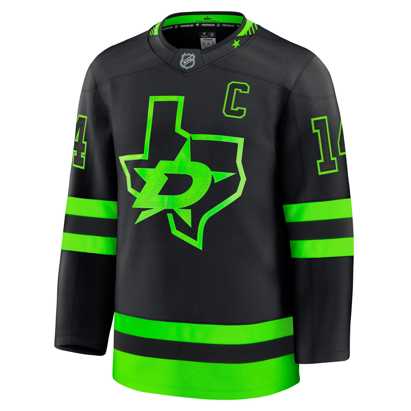 Dallas Stars Jamie Benn Fanatics Black Alternate Premium Jersey