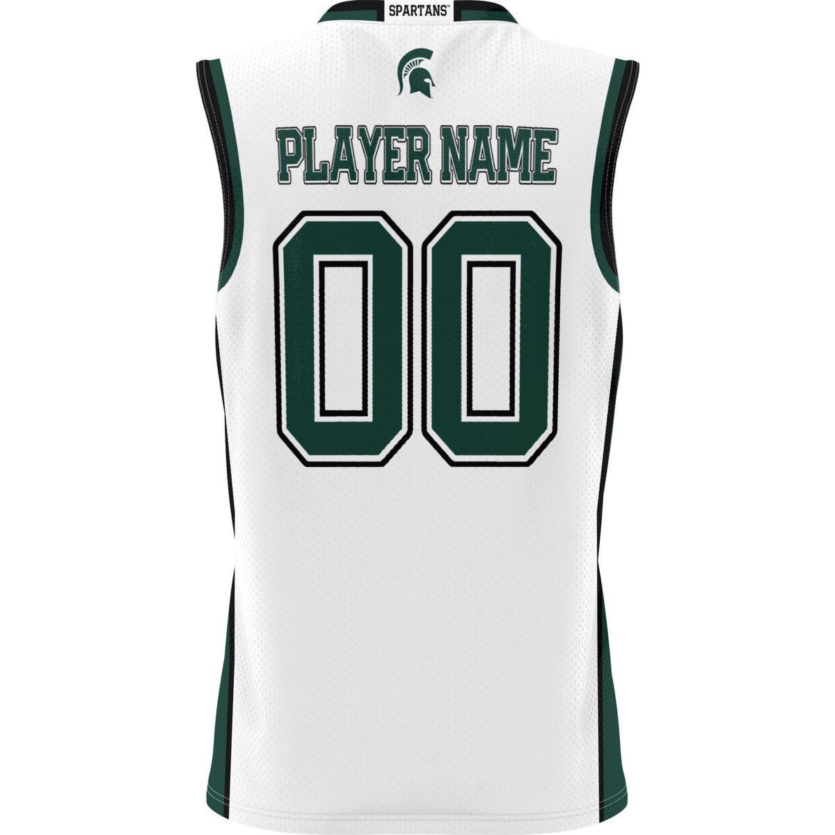 Michigan State Spartans GameDay Greats NIL Pick-A-Player Basketball Jersey - White