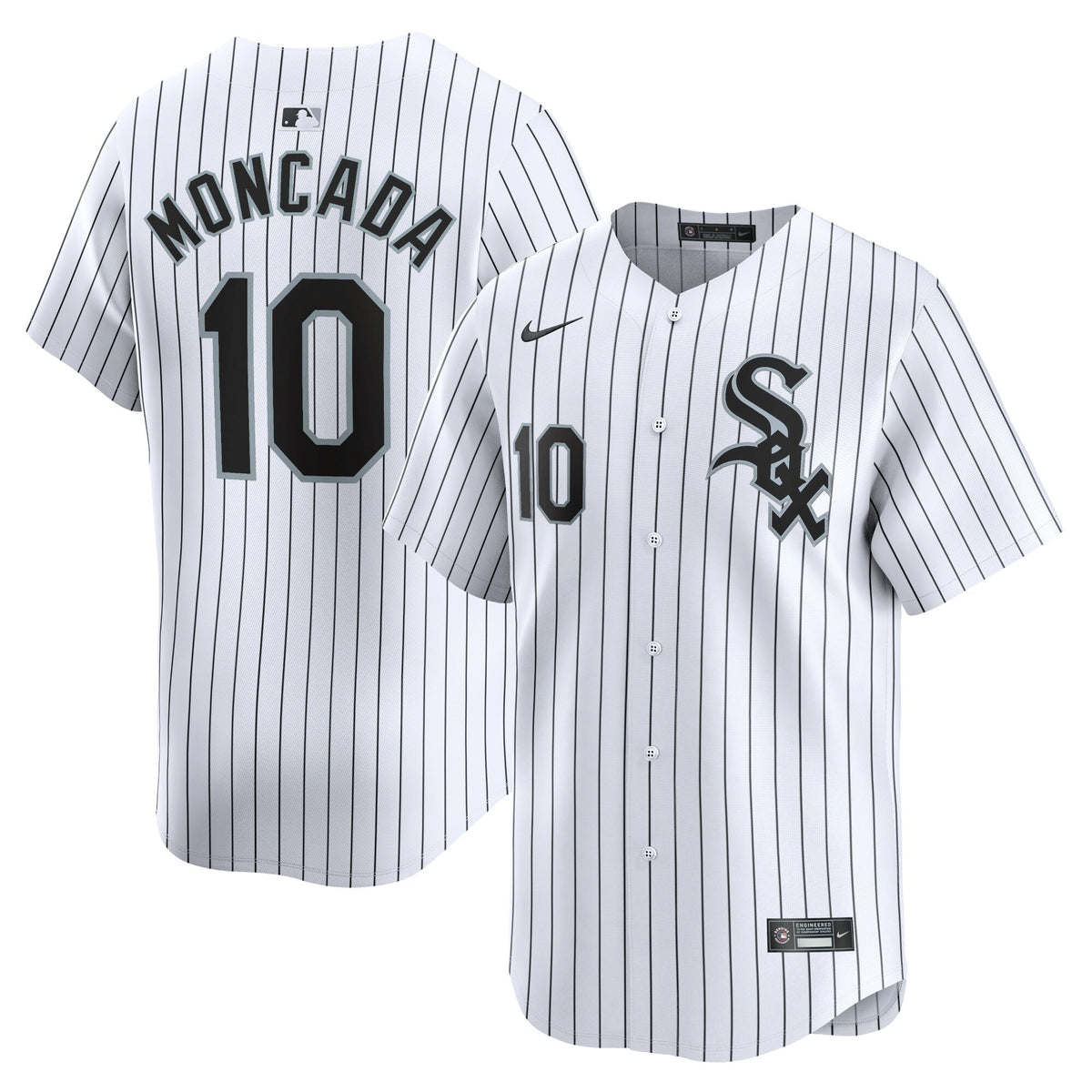 Chicago White Sox Yoan Moncada White Home Limited Player Jersey