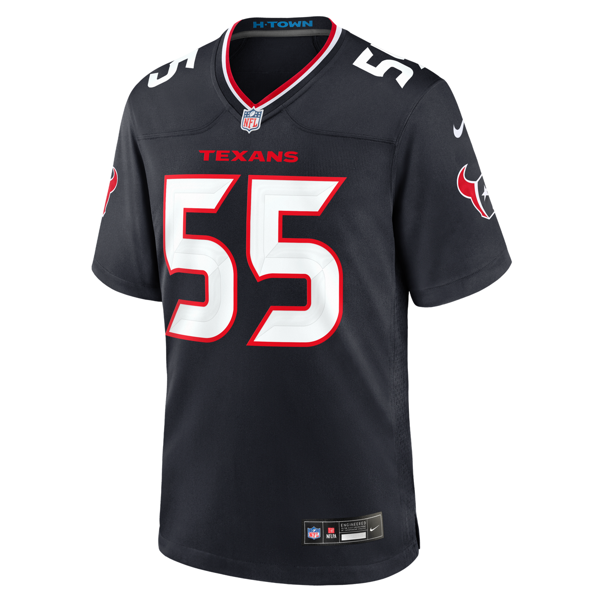 Houston Texans Danielle Hunter Navy Team Game Jersey