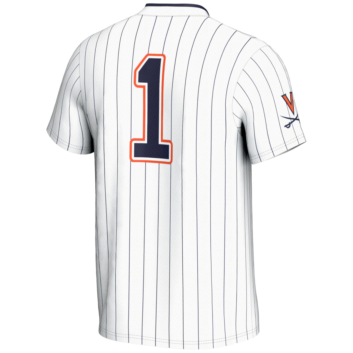 #1 Virginia Cavaliers GameDay Greats Lightweight Softball Jersey - White