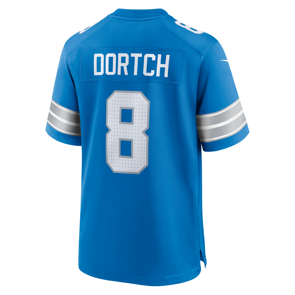 Detroit Lions Greg Dortch Blue Team Game Jersey