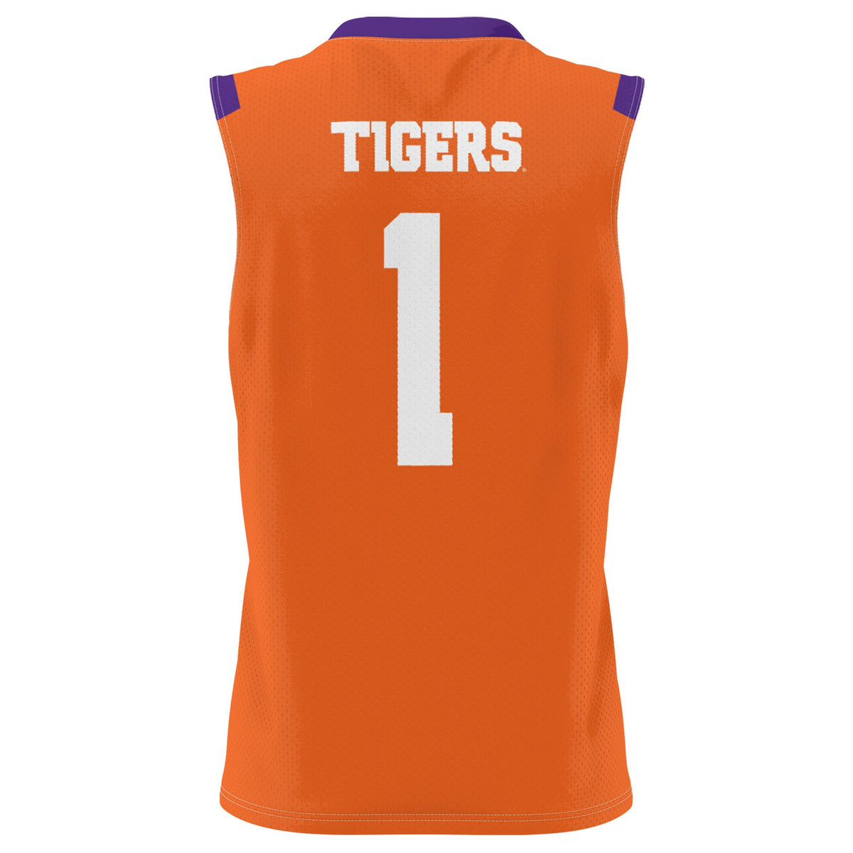 #1 Clemson Tigers GameDay Greats Lightweight Basketball Jersey - Orange