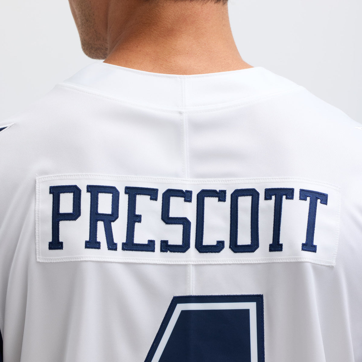 Dallas Cowboys Dak Prescott White Color Rush Vapor Limited Jersey