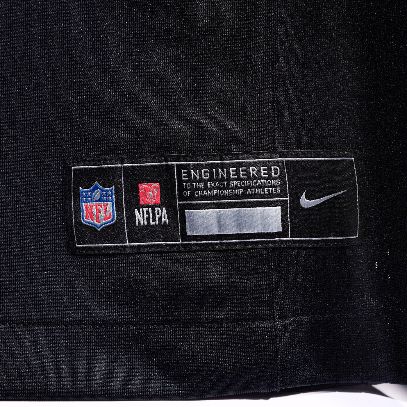 Las Vegas Raiders Nike Black Custom Game Jersey