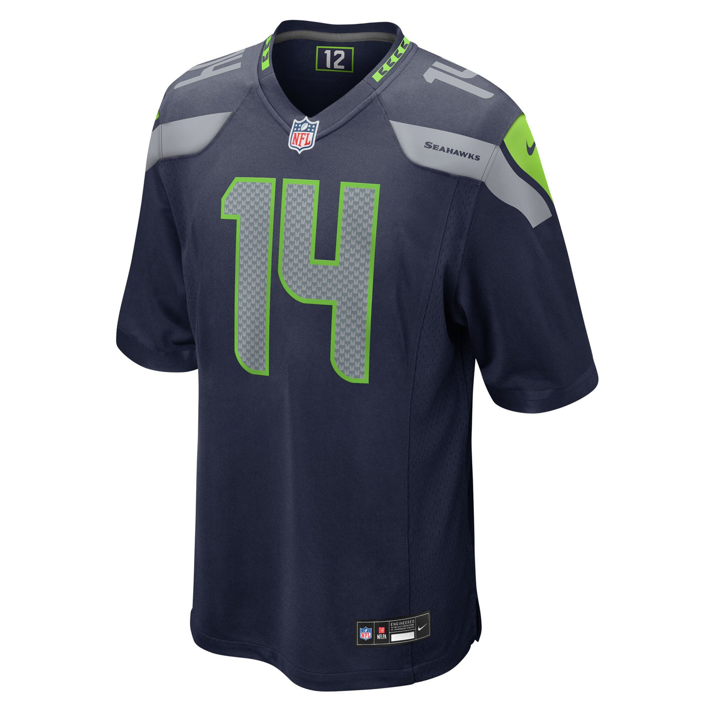 Seattle Seahawks Sam Darnold Nike College Navy Team Game Jersey