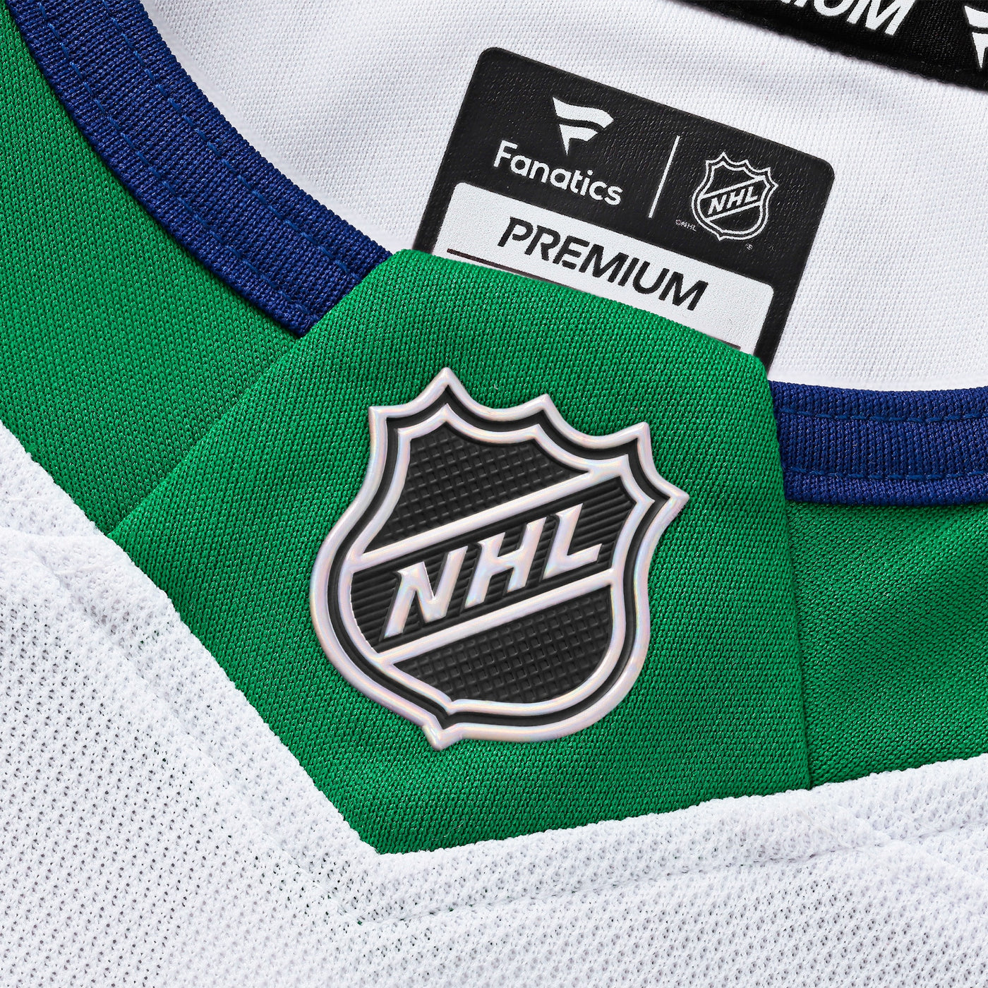 Carolina Hurricanes Fanatics White Throwback Premium Jersey