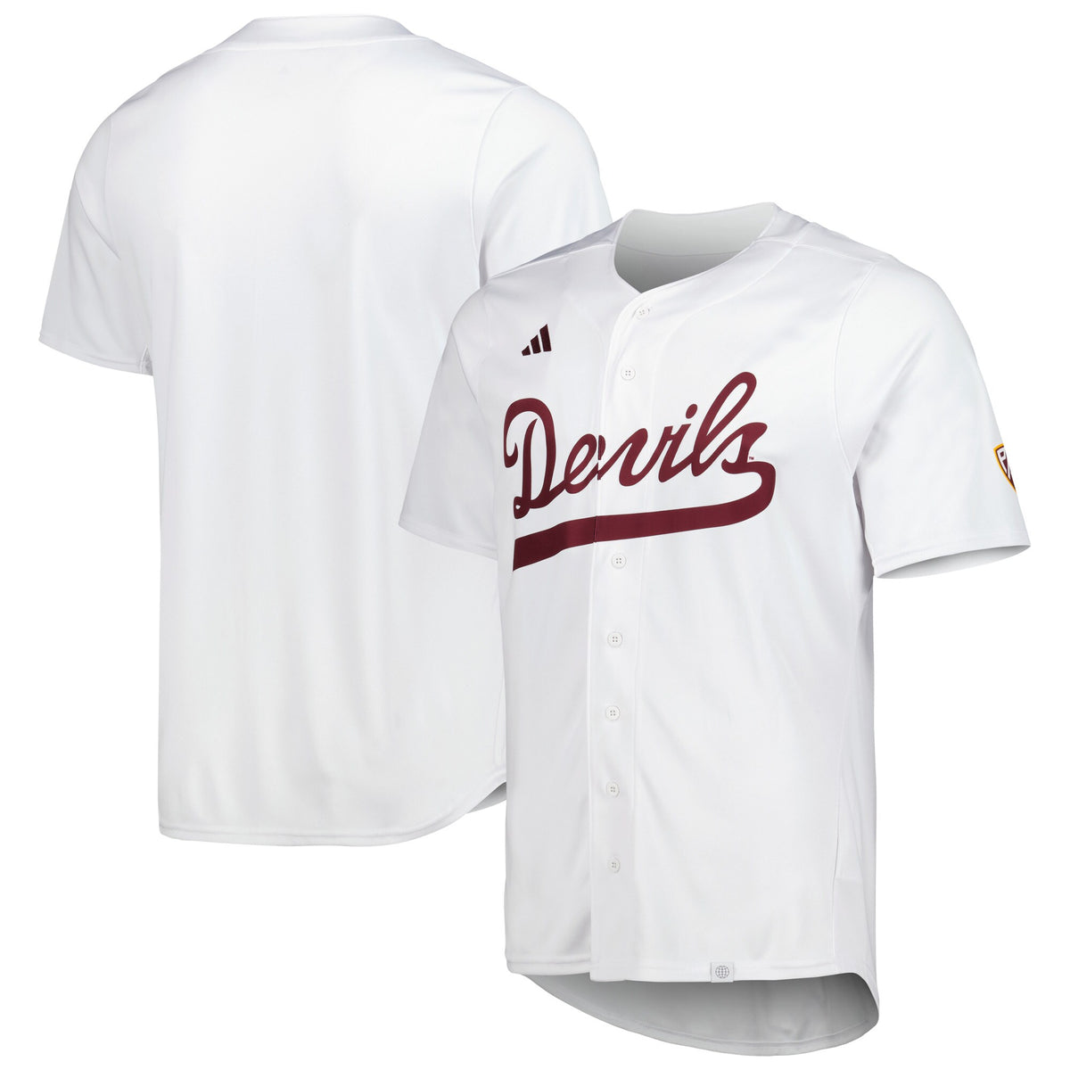 Arizona State Sun Devils Team Baseball Jersey - White