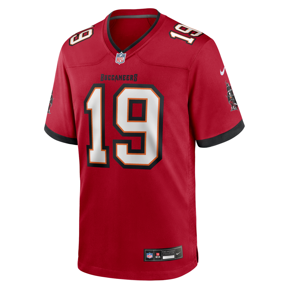 Tampa Bay Buccaneers Keyshawn Johnson Red Game Retired Player Jersey