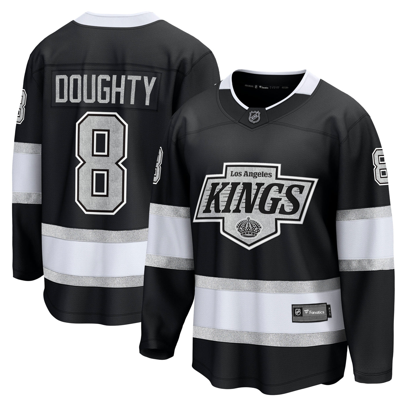 Los Angeles Kings Drew Doughty Fanatics Black Home Premier Breakaway Player Jersey