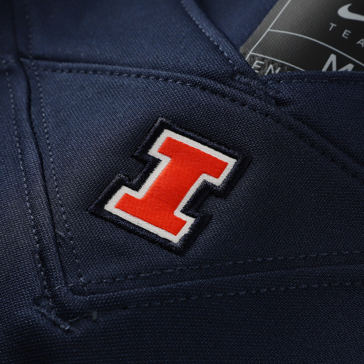 #1 Illinois Fighting Illini Game Football Jersey - Navy