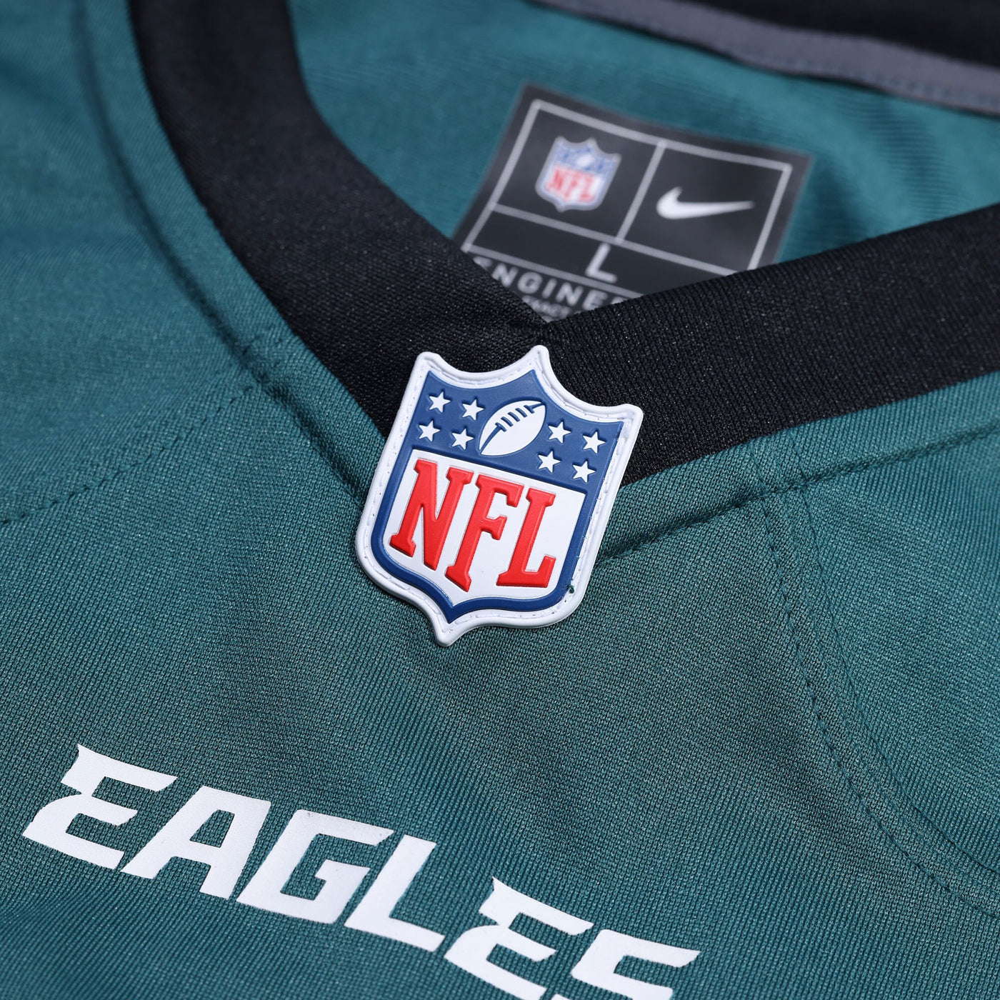 Philadelphia Eagles DeVonta Smith Nike Midnight Green Team Game Jersey