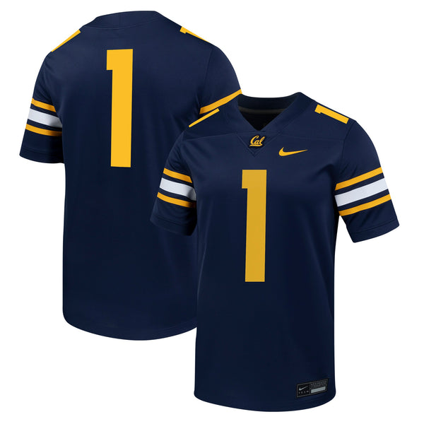 Nike #1 Navy Cal Bears Untouchable Football Jersey