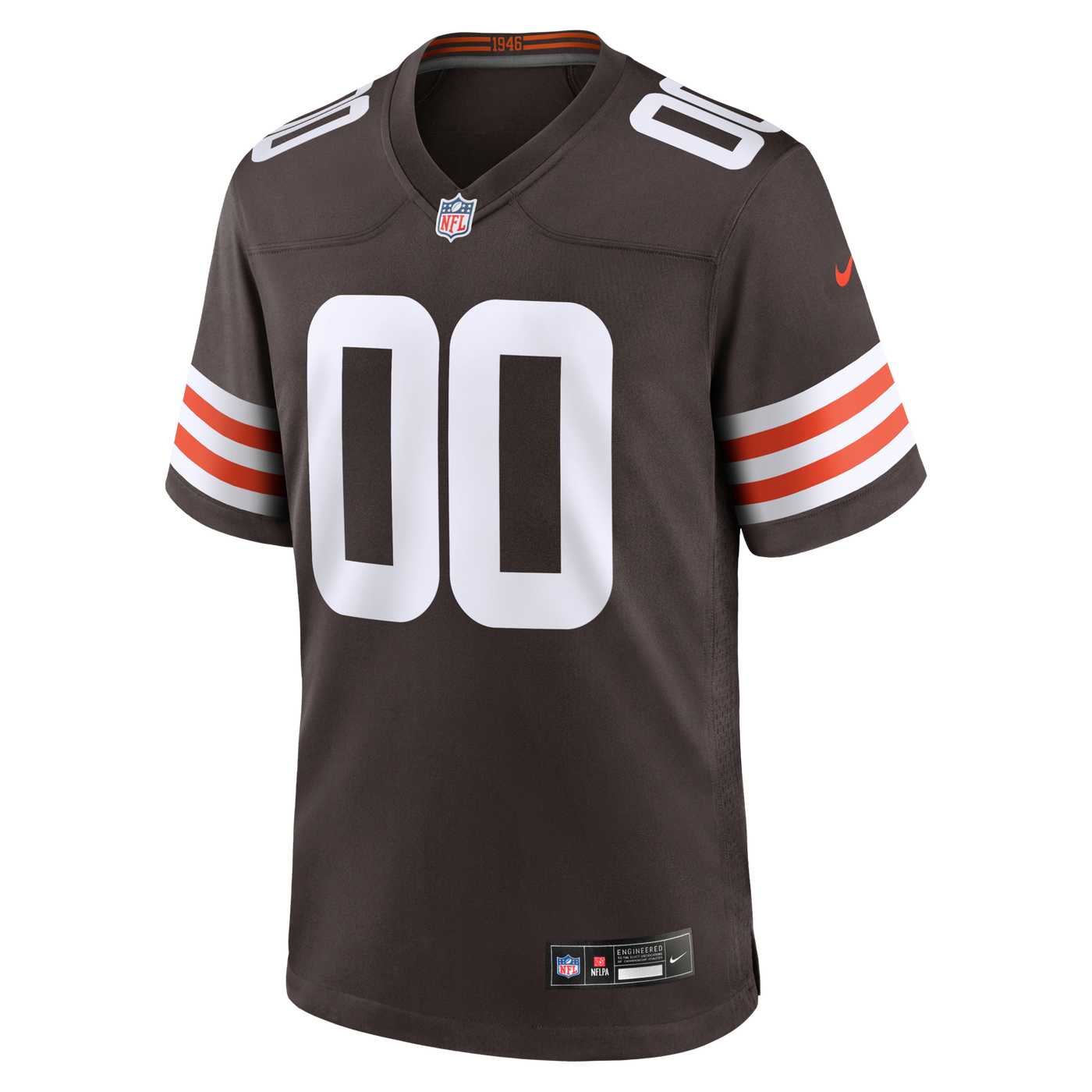 Nike Cleveland Browns Brown Custom Game Jersey