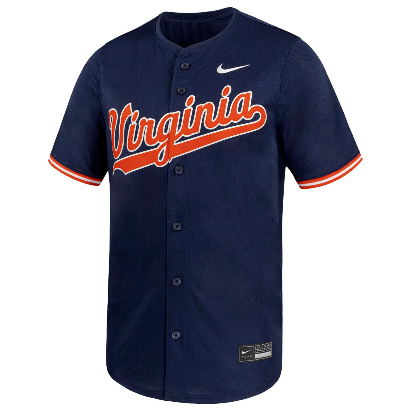 Nike Navy Virginia Cavaliers Limited Baseball Jersey