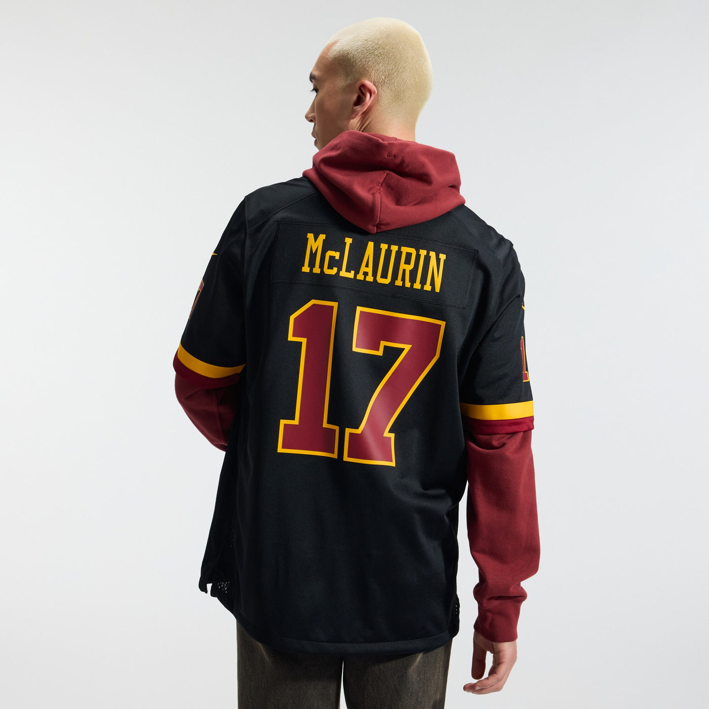 Hail Raiser Washington Commanders Terry McLaurin Nike Black Alternate Game Jersey