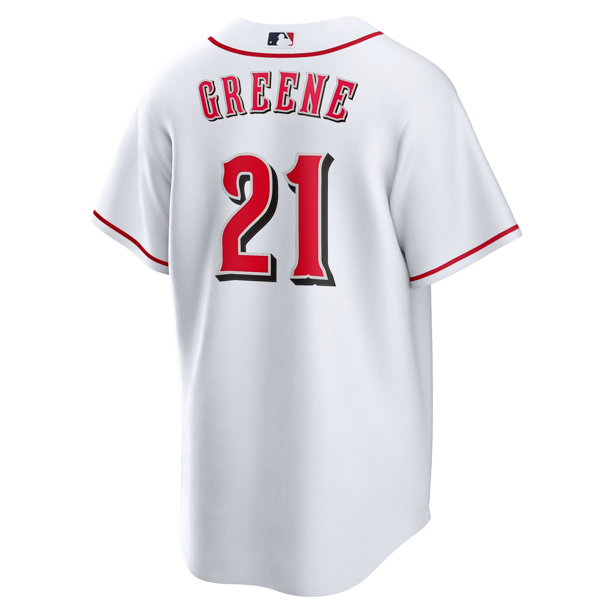 Cincinnati Reds Hunter Greene White Home Replica Jersey