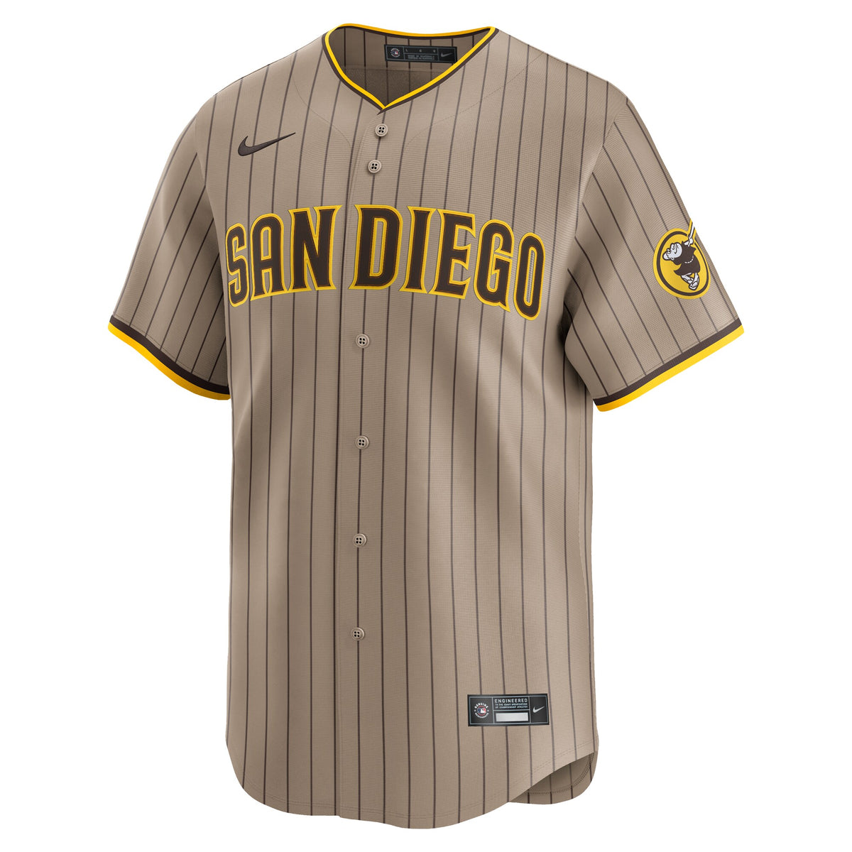 San Diego Padres Khaki Alternate Limited Jersey