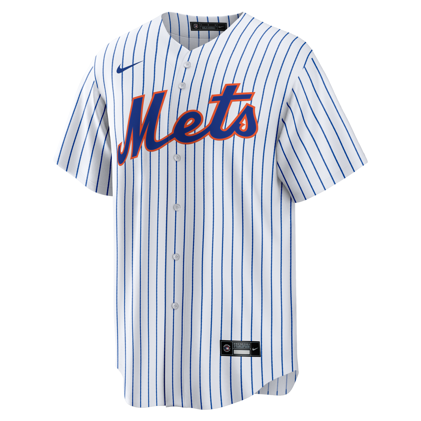 New York Mets Nike White Home Replica Player Jersey
