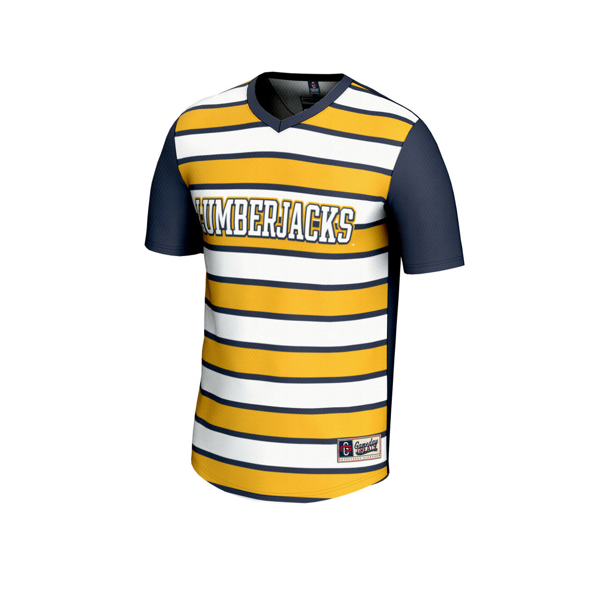 #1 Northern Arizona Lumberjacks GameDay Greats Lightweight Soccer Fashion Jersey - Navy