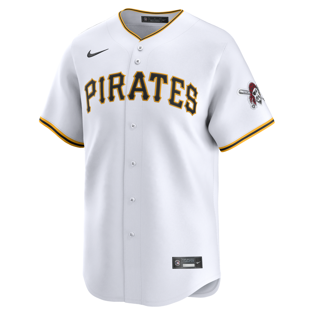 Pittsburgh Pirates White Home Limited Jersey