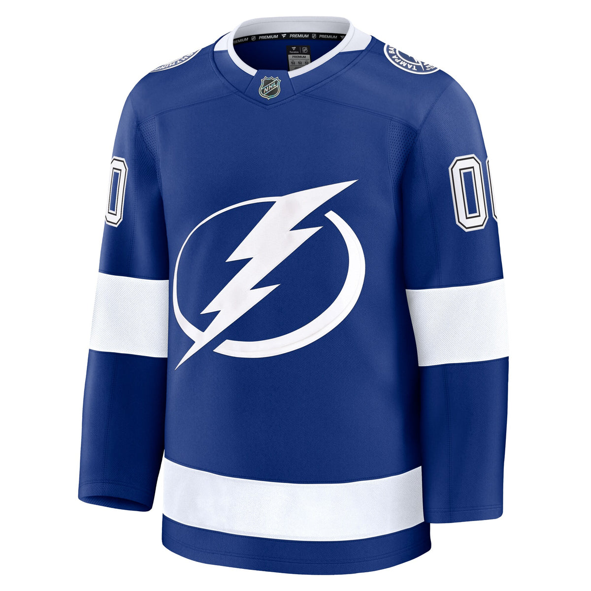Tampa Bay Lightning Fanatics Blue Home Premium Custom Jersey