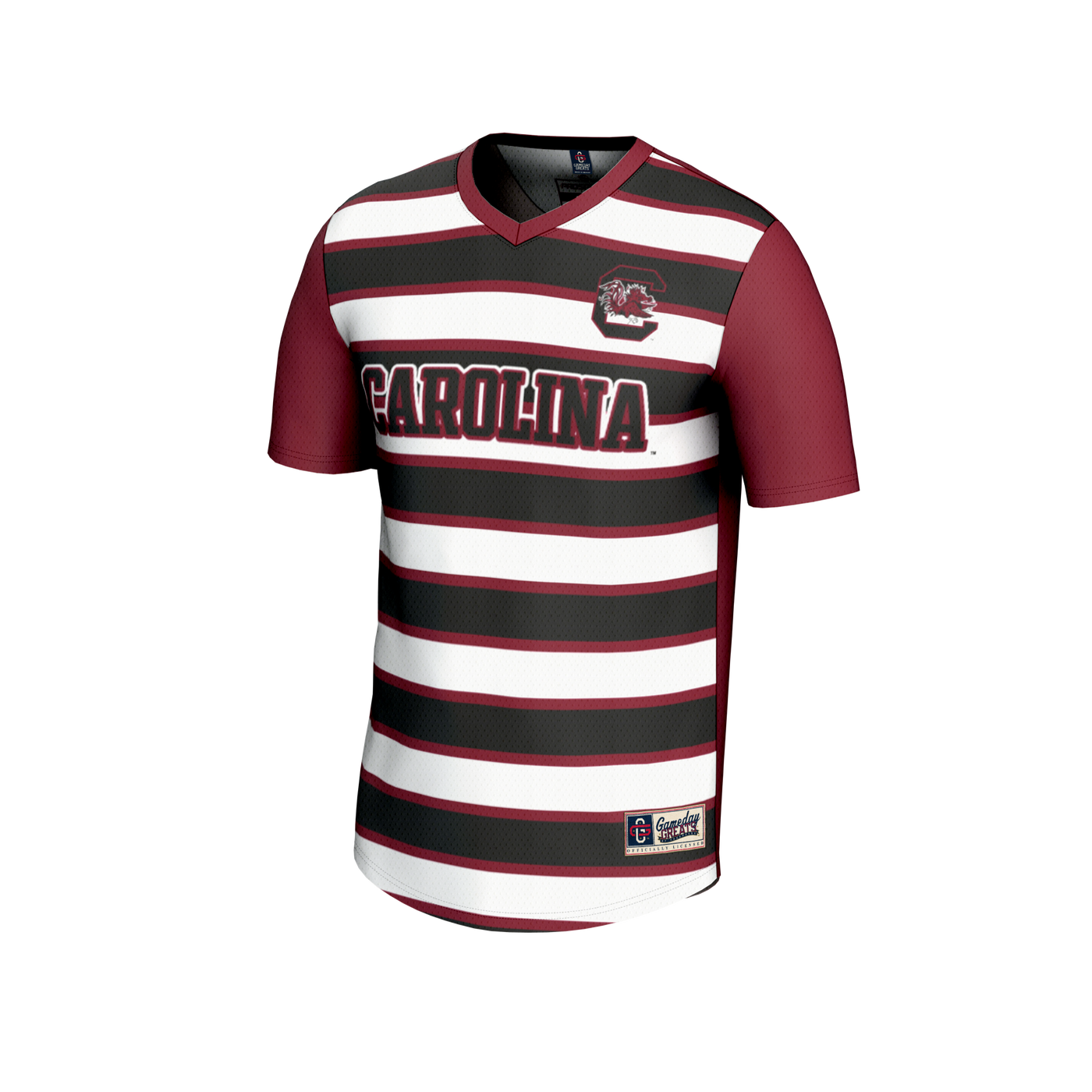GameDay Greats #1 Garnet South Carolina Gamecocks Lightweight Soccer Fashion Jersey