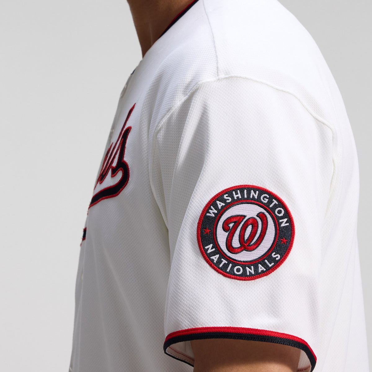 Washington Nationals White Home Authentic Jersey