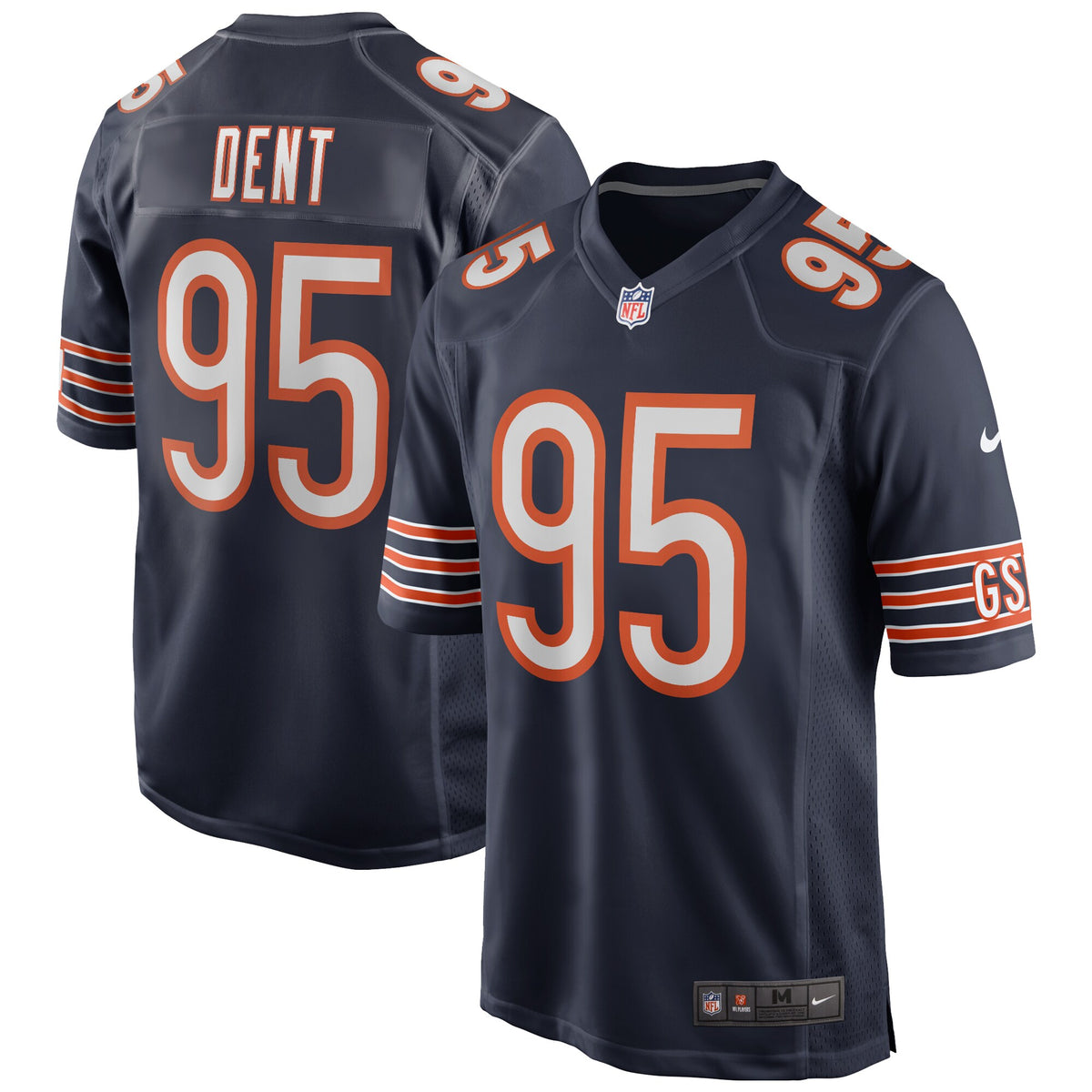 Chicago Bears Richard Dent Navy Game Retired Player Jersey