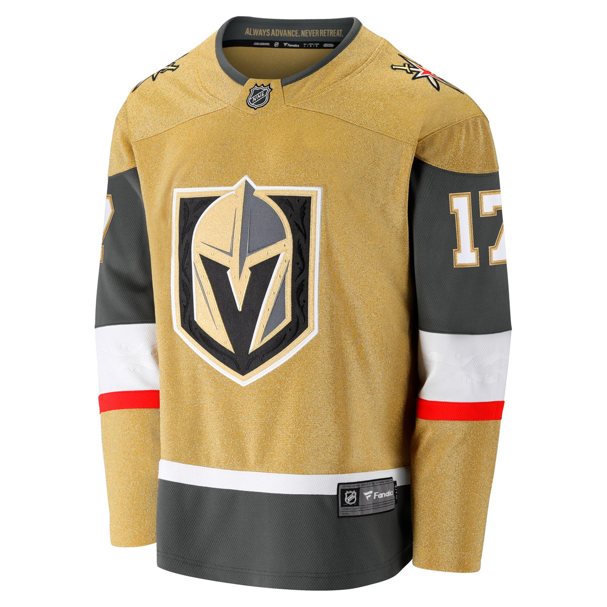 Vegas Golden Knights Ben Hutton Fanatics Gold Home Premier Breakaway Player Jersey