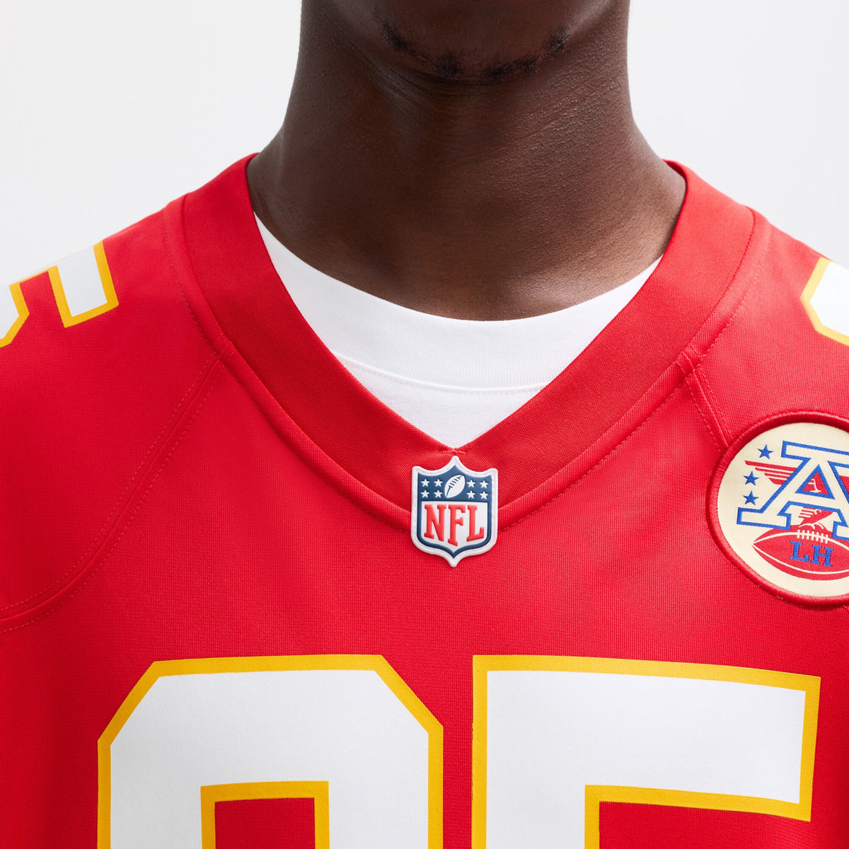 Kansas City Chiefs Chris Jones Red Game Jersey