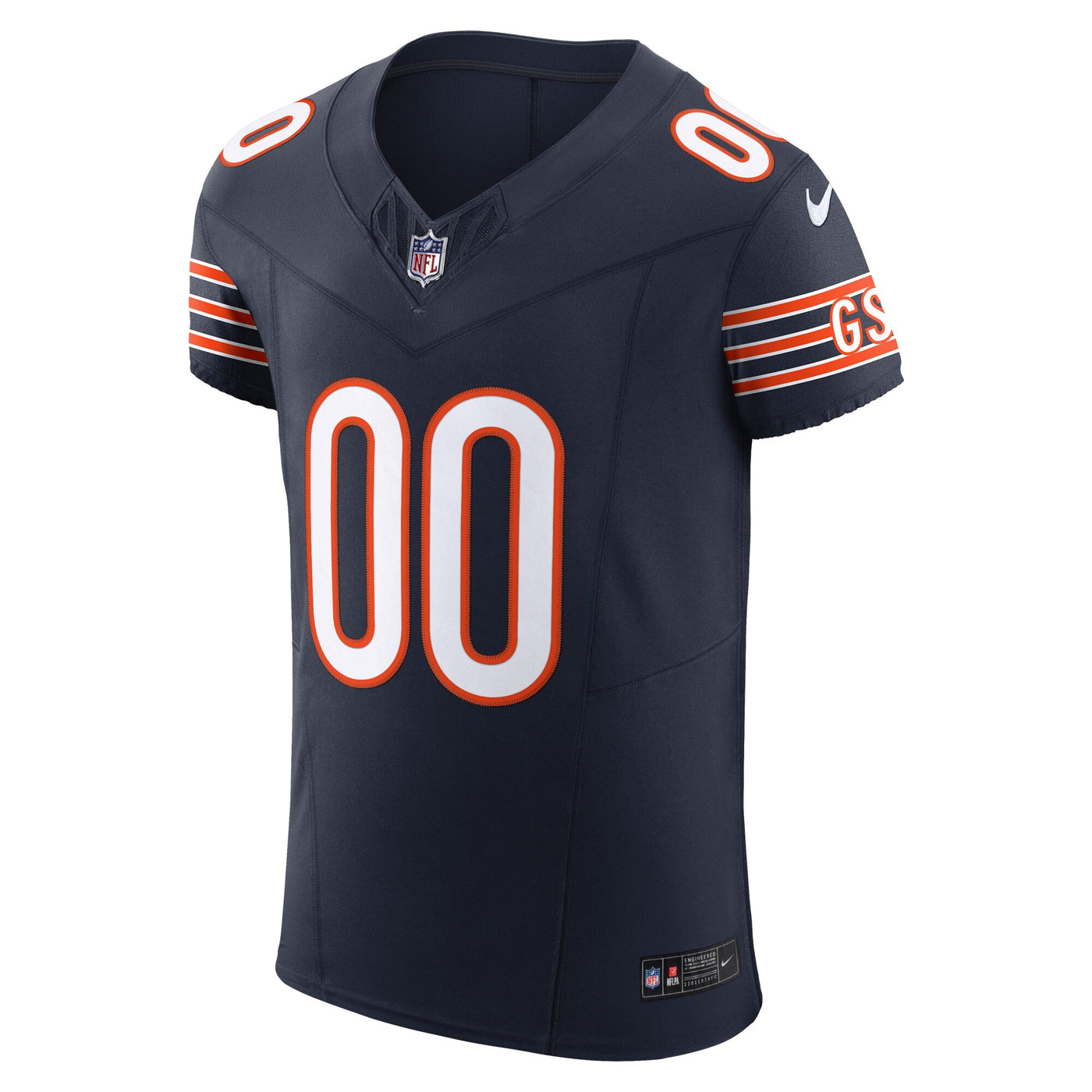Chicago Bears Nike Navy Vapor F.U.S.E. Elite Custom Jersey
