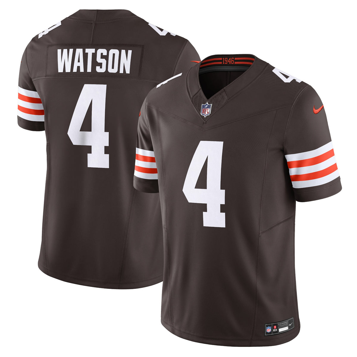 Cleveland Browns Deshaun Watson Brown Vapor F.U.S.E. Limited Jersey