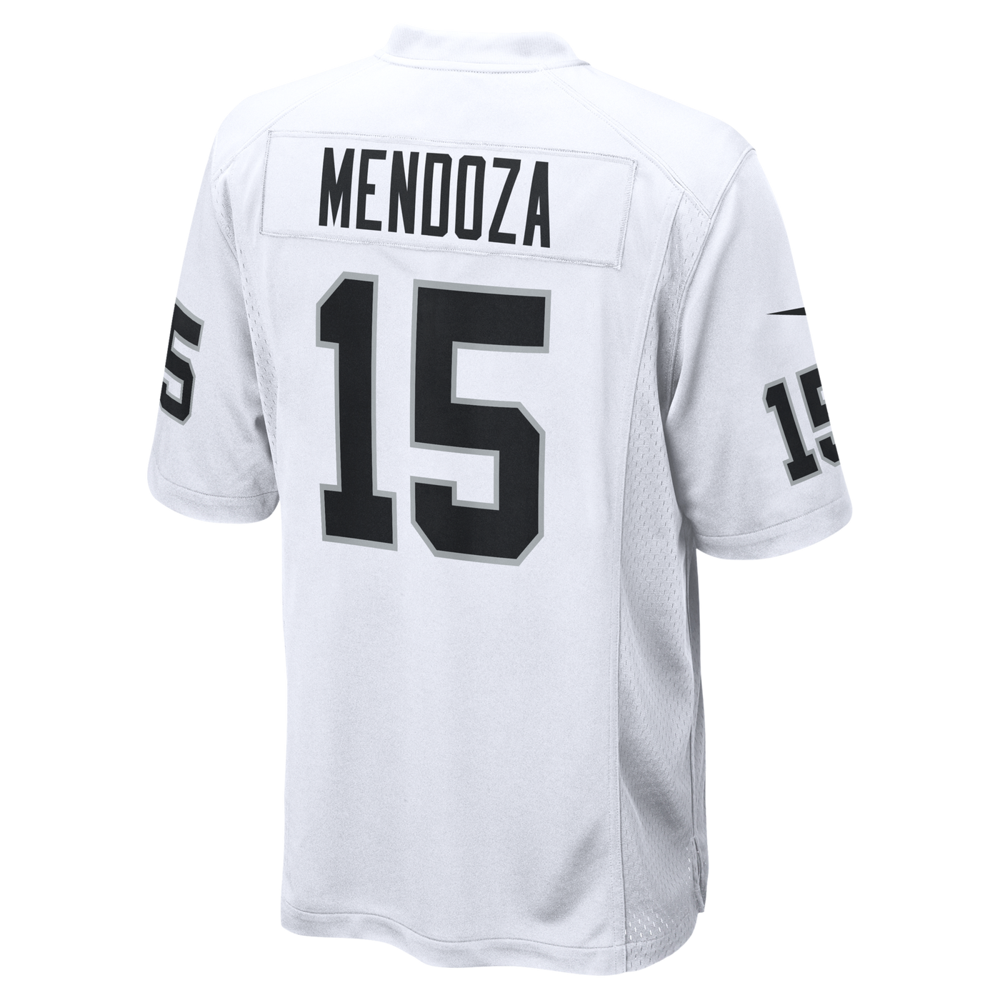 Las Vegas Raiders Fernando Mendoza Nike White Game Player Jersey