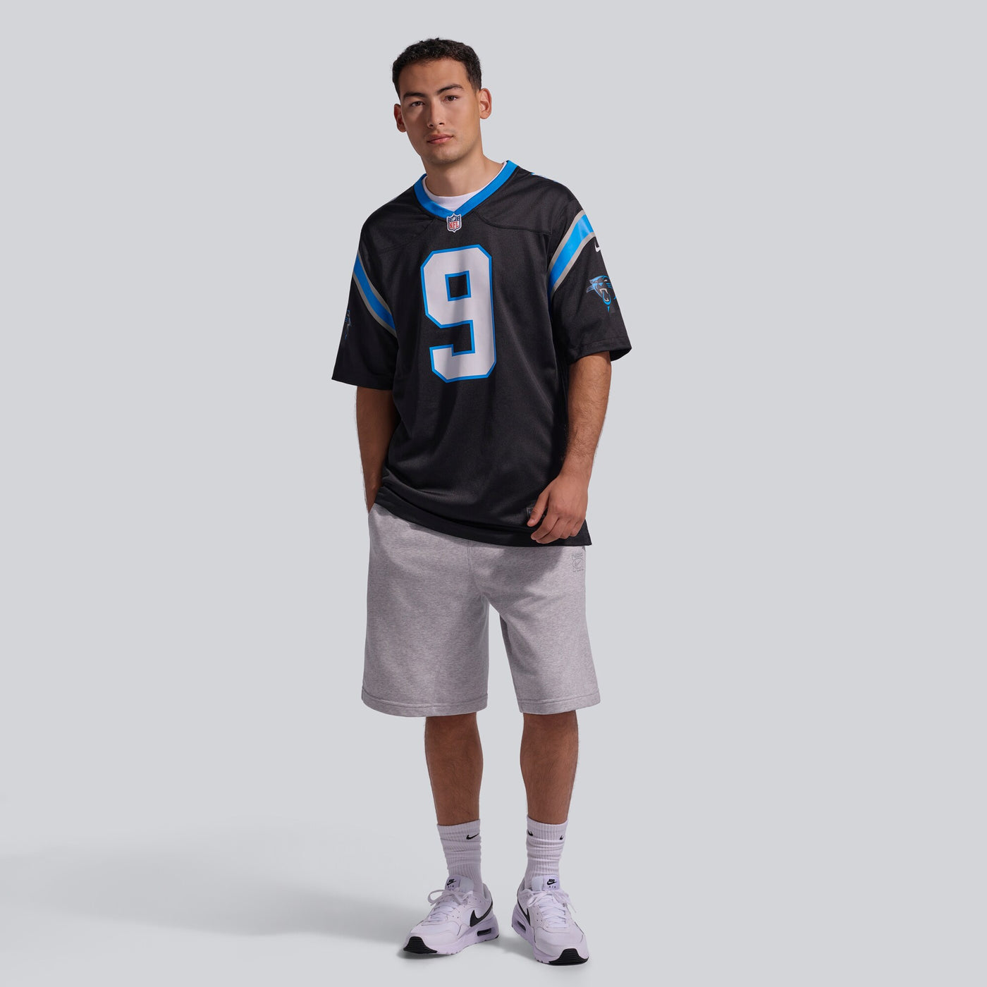 Carolina Panthers Bryce Young Nike Black Team Game Jersey
