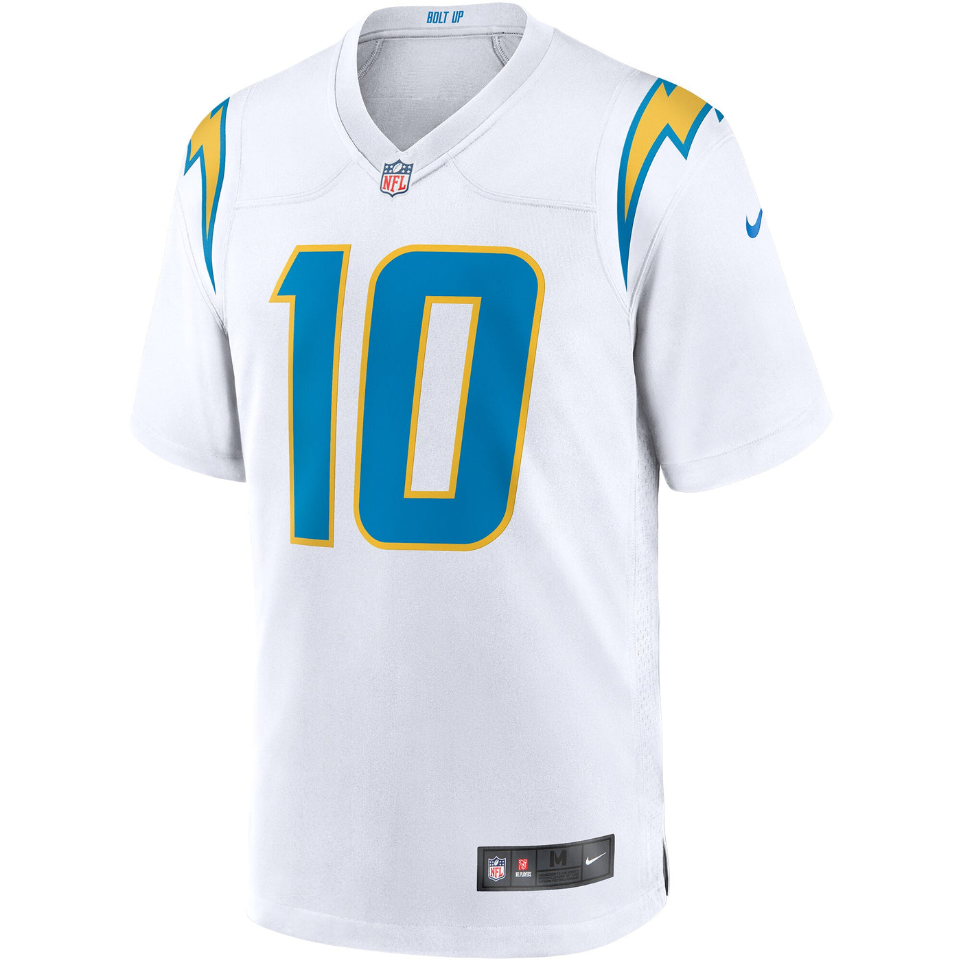 Los Angeles Chargers Justin Herbert Nike White Game Jersey