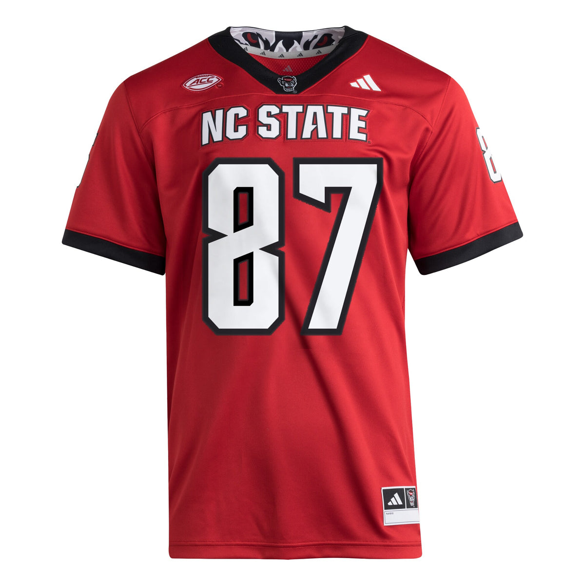 #87 NC State Wolfpack Premier Jersey - Red