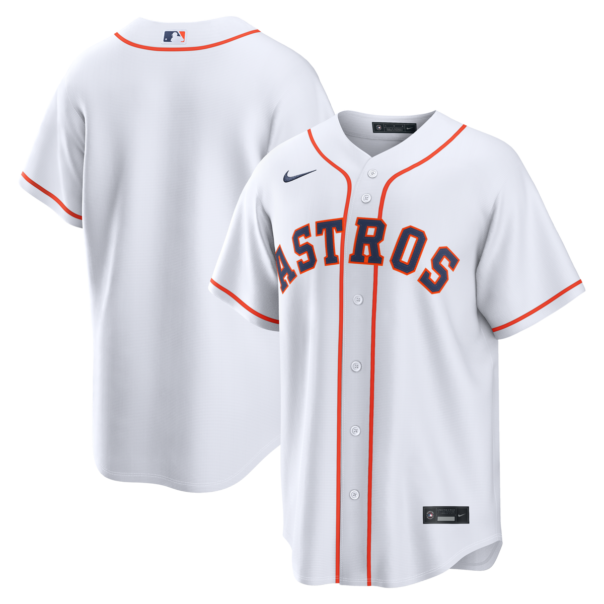 Houston Astros White Home Replica Jersey