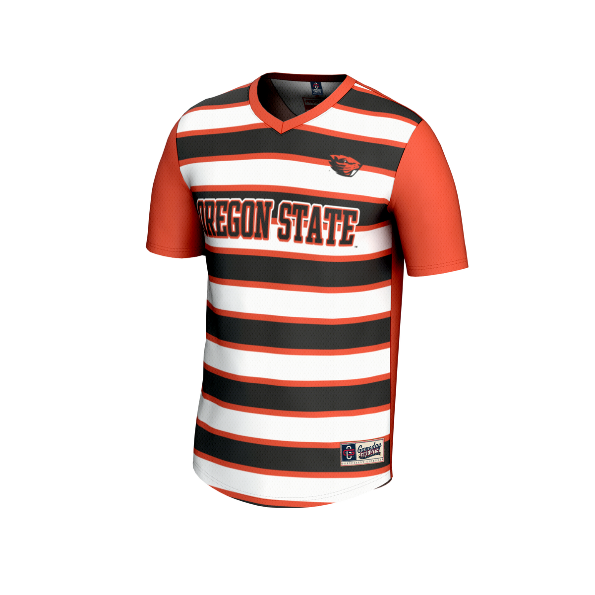 Oregon State Beavers GameDay Greats Collegiate Soccer NIL Pick-A-Player Fashion Jersey - Orange/Black
