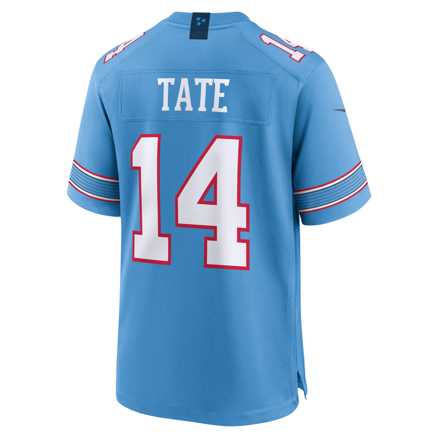Tennessee Titans Carnell Tate Nike Light Blue 2026 NFL Draft First Round Pick No. 4 Team Game Jersey