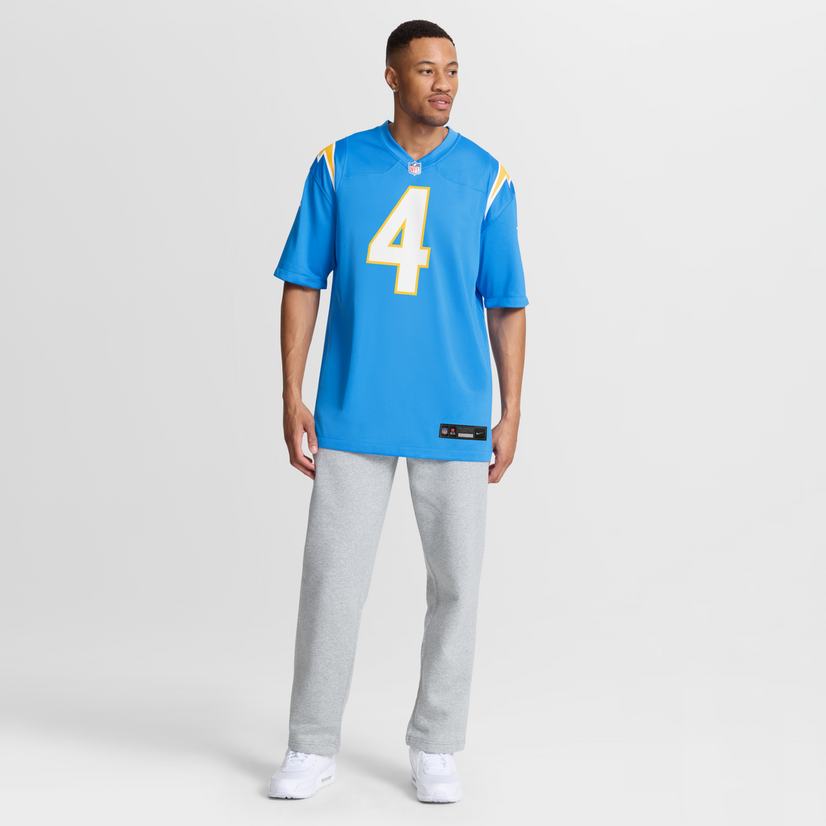 Los Angeles Chargers Tarheeb Still Powder Blue Team Game Jersey