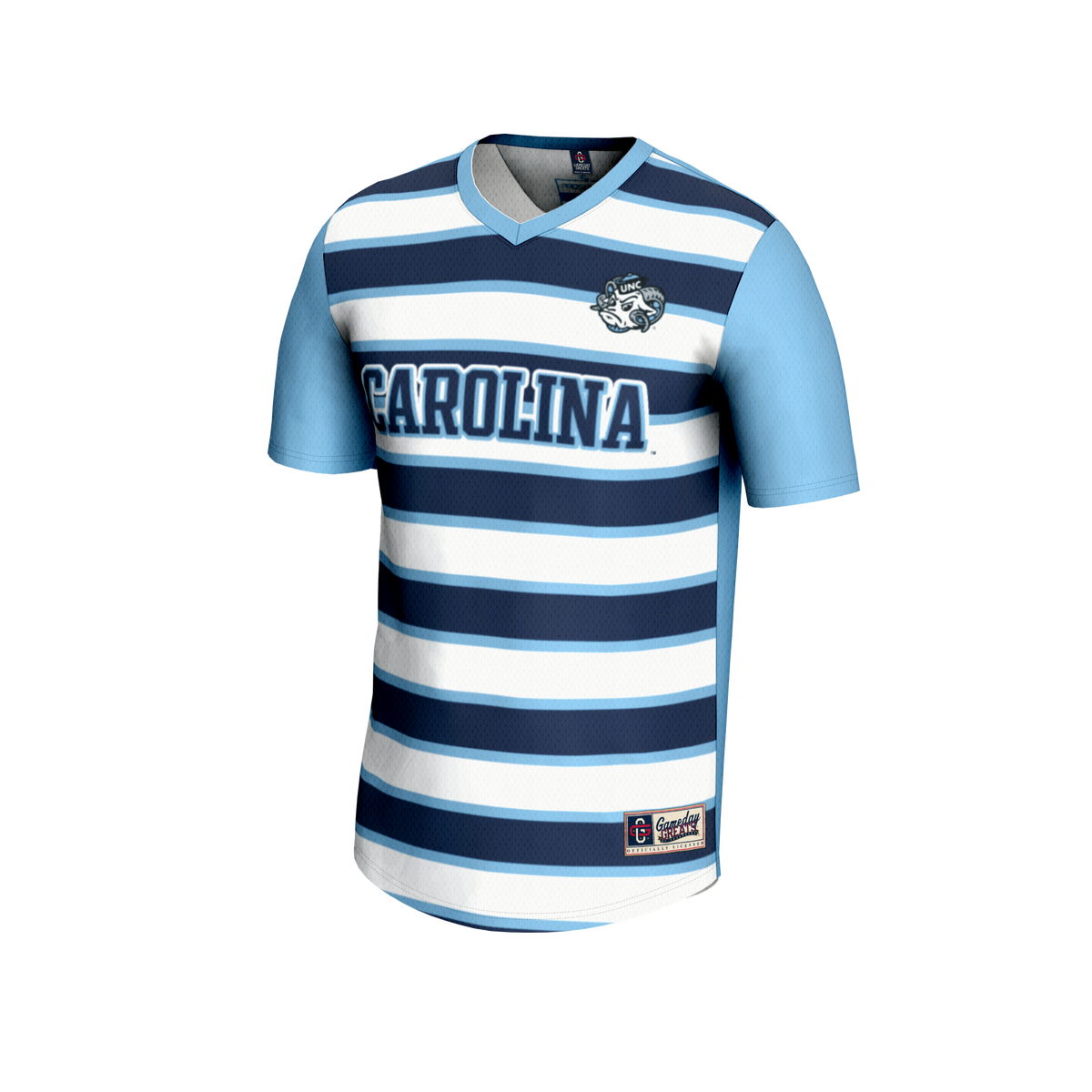 #1 North Carolina Tar Heels GameDay Greats Lightweight Soccer Fashion Jersey - Carolina Blue