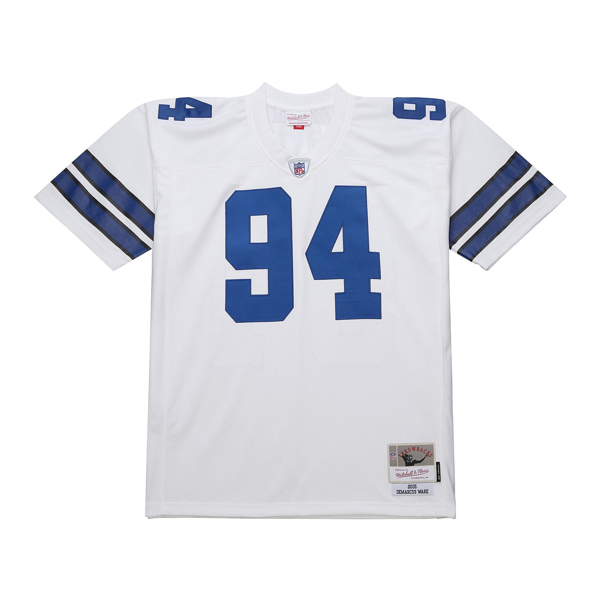 Dallas Cowboys DeMarcus Ware Mitchell & Ness White 2005 Legacy Replica Jersey