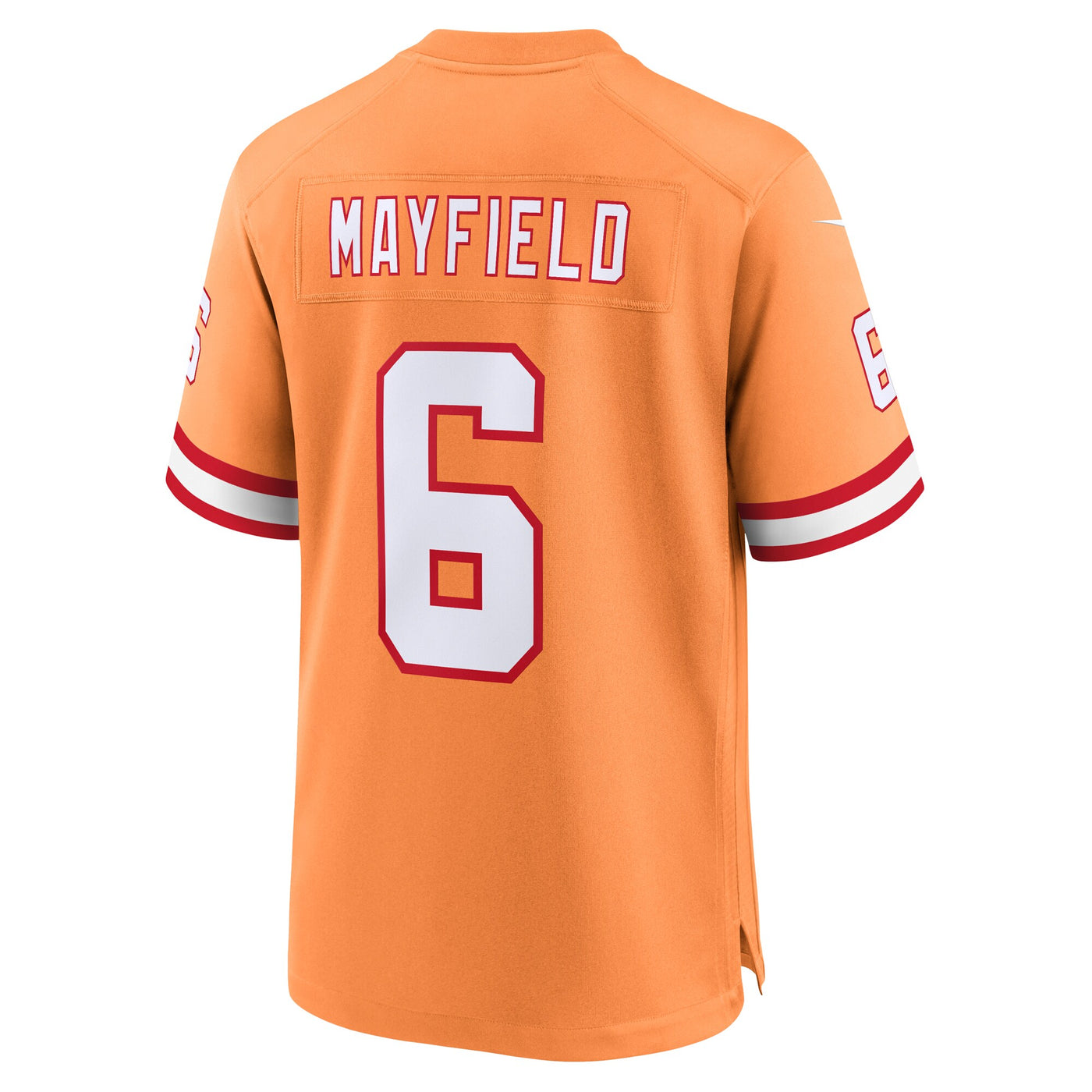 Tampa Bay Buccaneers Baker Mayfield Nike Orange Throwback Game Jersey