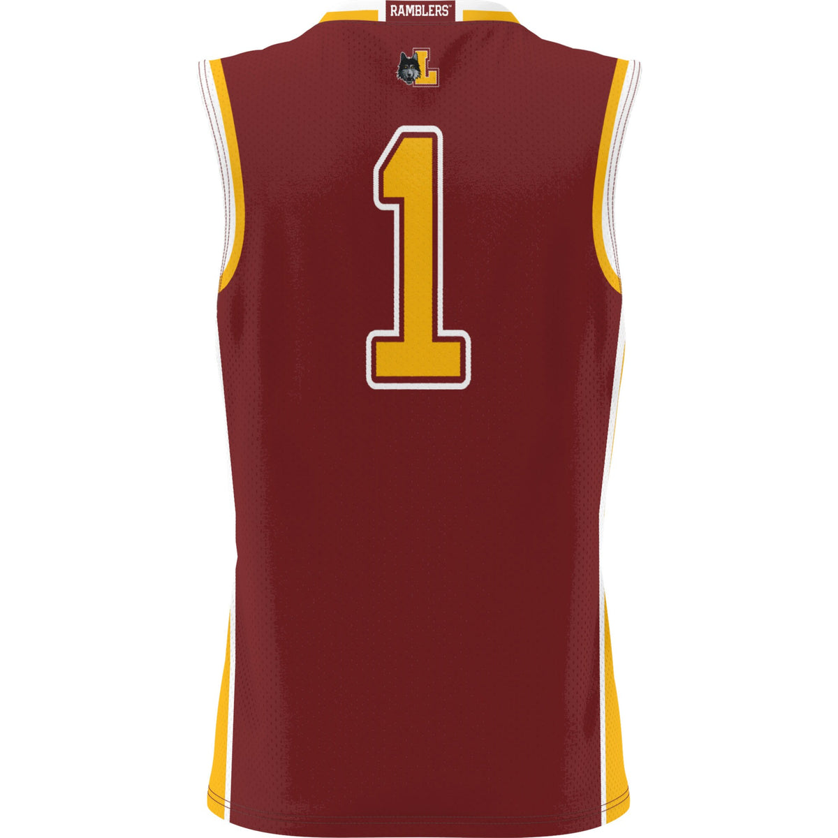 #1 Loyola Chicago Ramblers GameDay Greats Lightweight Basketball Jersey - Maroon
