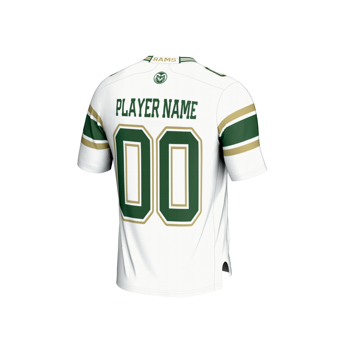 Colorado State Rams GameDay Greats Personalized Football Fashion Jersey - White