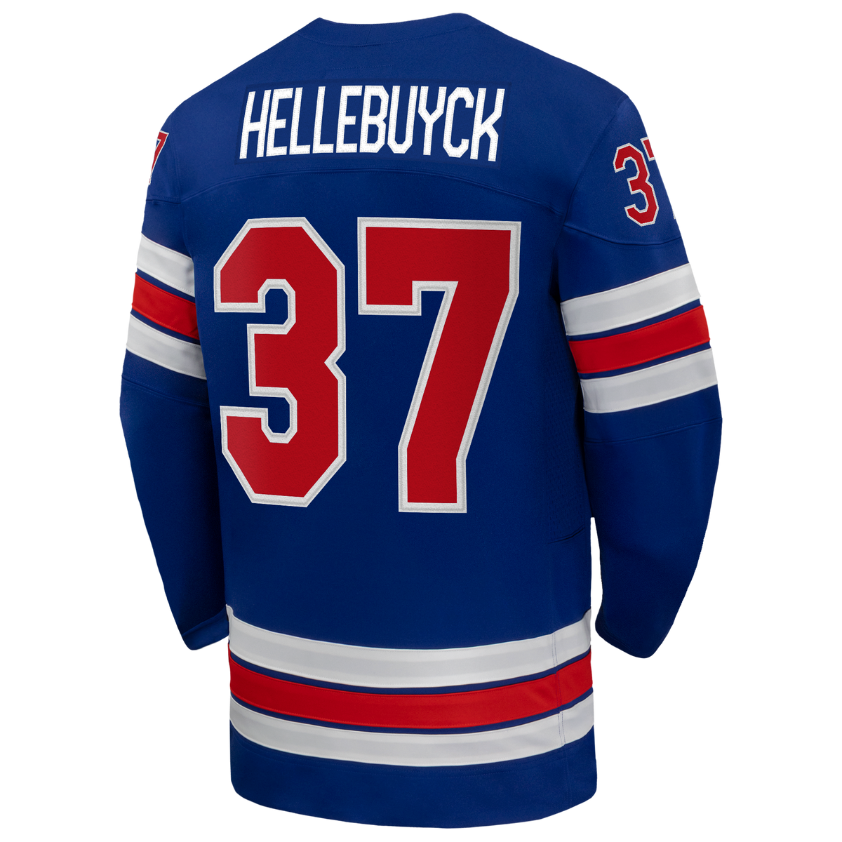 Connor Hellebuyck Royal US Hockey 2026 Home Replica Jersey
