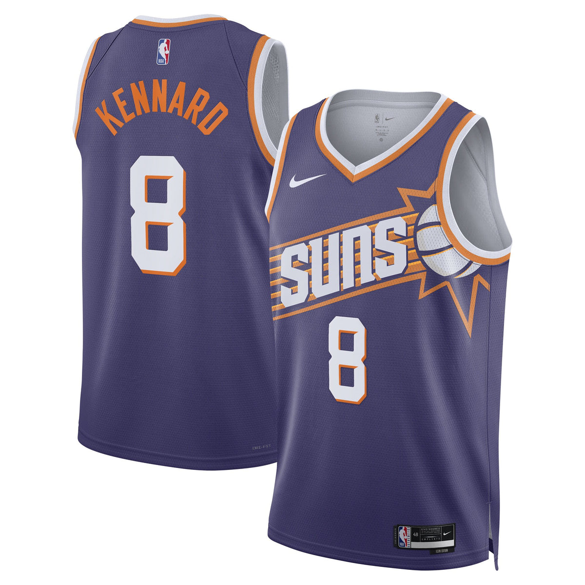 Phoenix Suns Icon Edition Swingman Jersey - Purple - Luke Kennard -