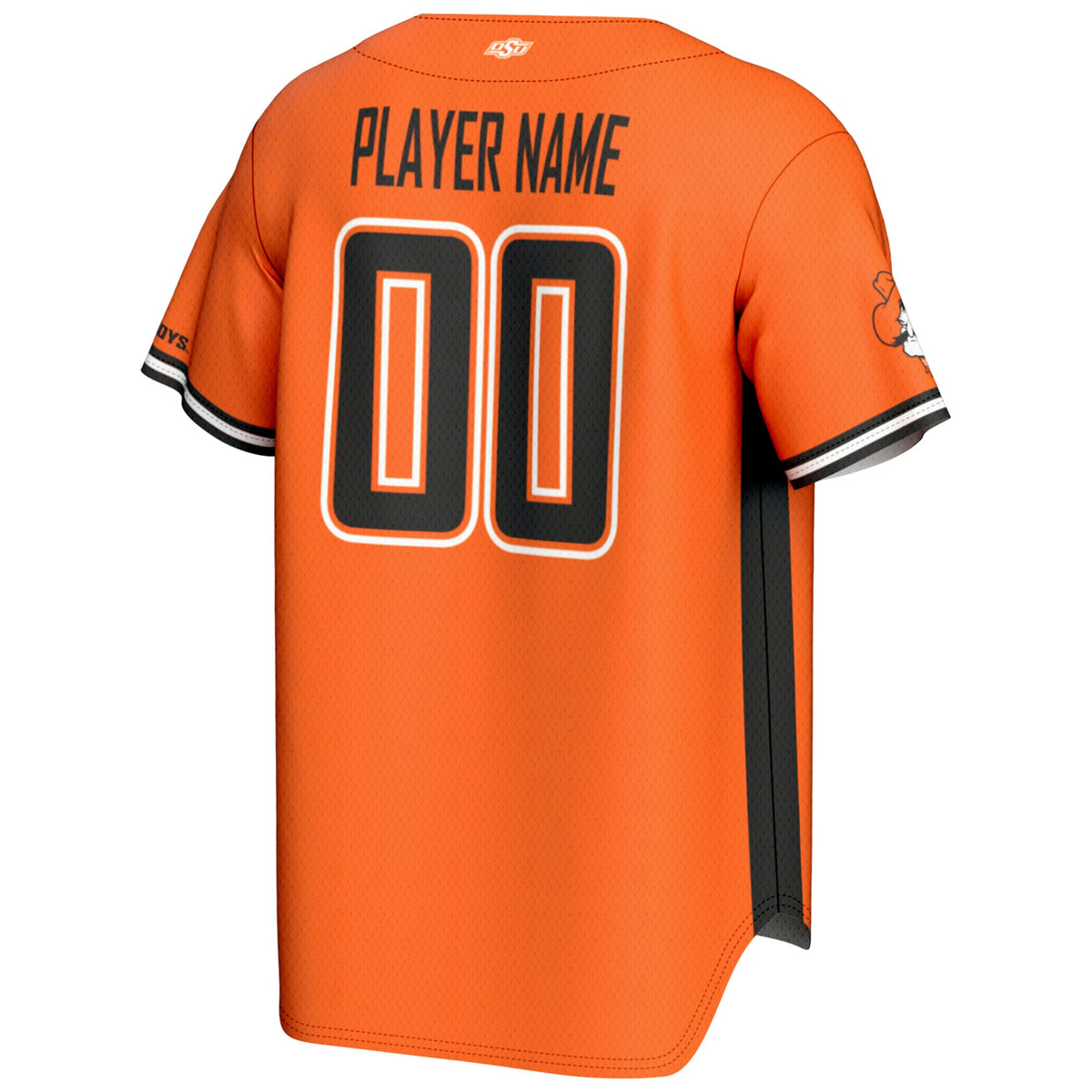 Oklahoma State Cowboys GameDay Greats NIL Pick-A-Player Lightweight Baseball Jersey - Orange