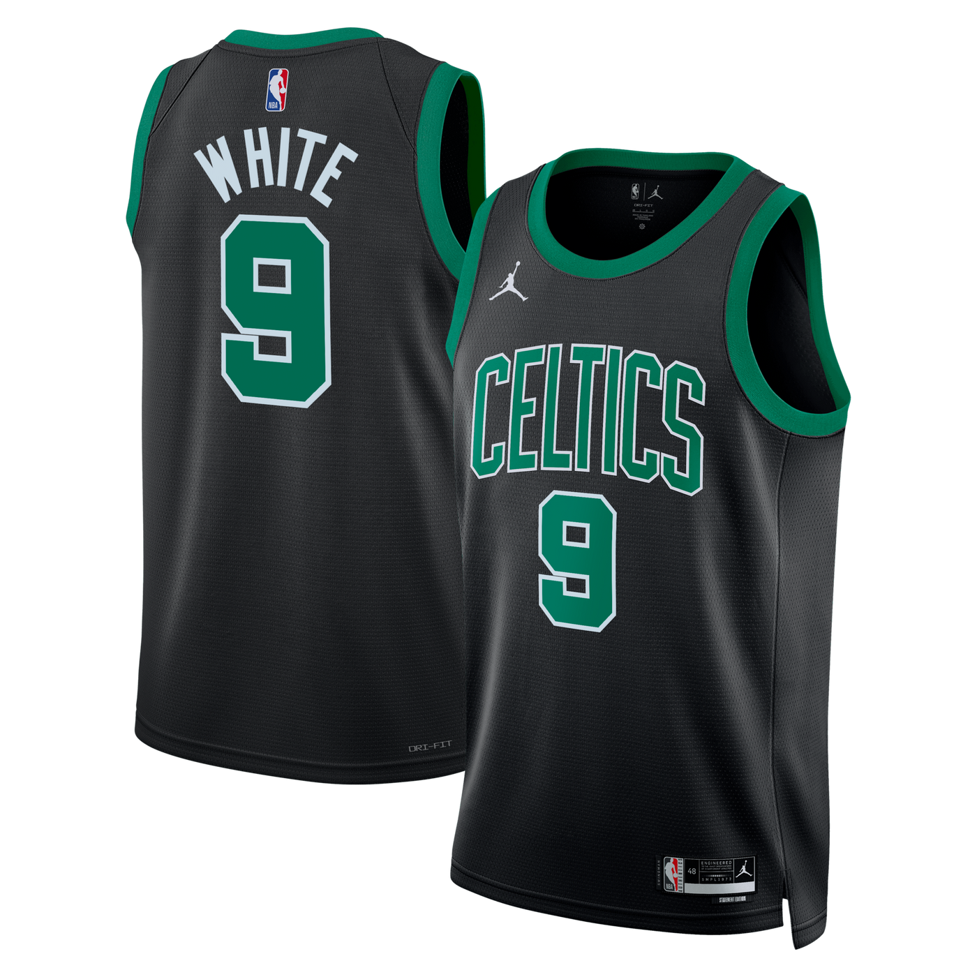 Boston Celtics Jordan Brand Statement Edition Swingman Jersey - Black - Derrick White